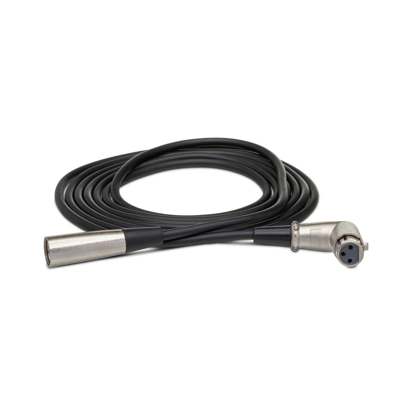 Hosa Technology - Right-angle XLR3F to XLR3M -  Balanced Interconnect Cable 10ft
