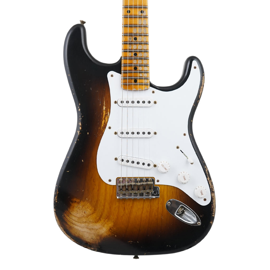 Fender Custom Shop Limited Edition 70th Anniversary 1954 Stratocaster Heavy Relic Wide Fade 2 Colour Sunburst