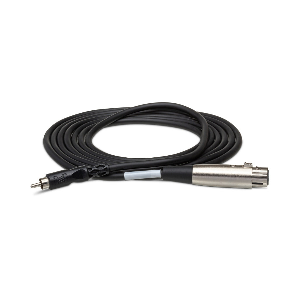 Hosa Technology - XLR3F to RCA - Unbalanced Interconnect Cable 15ft