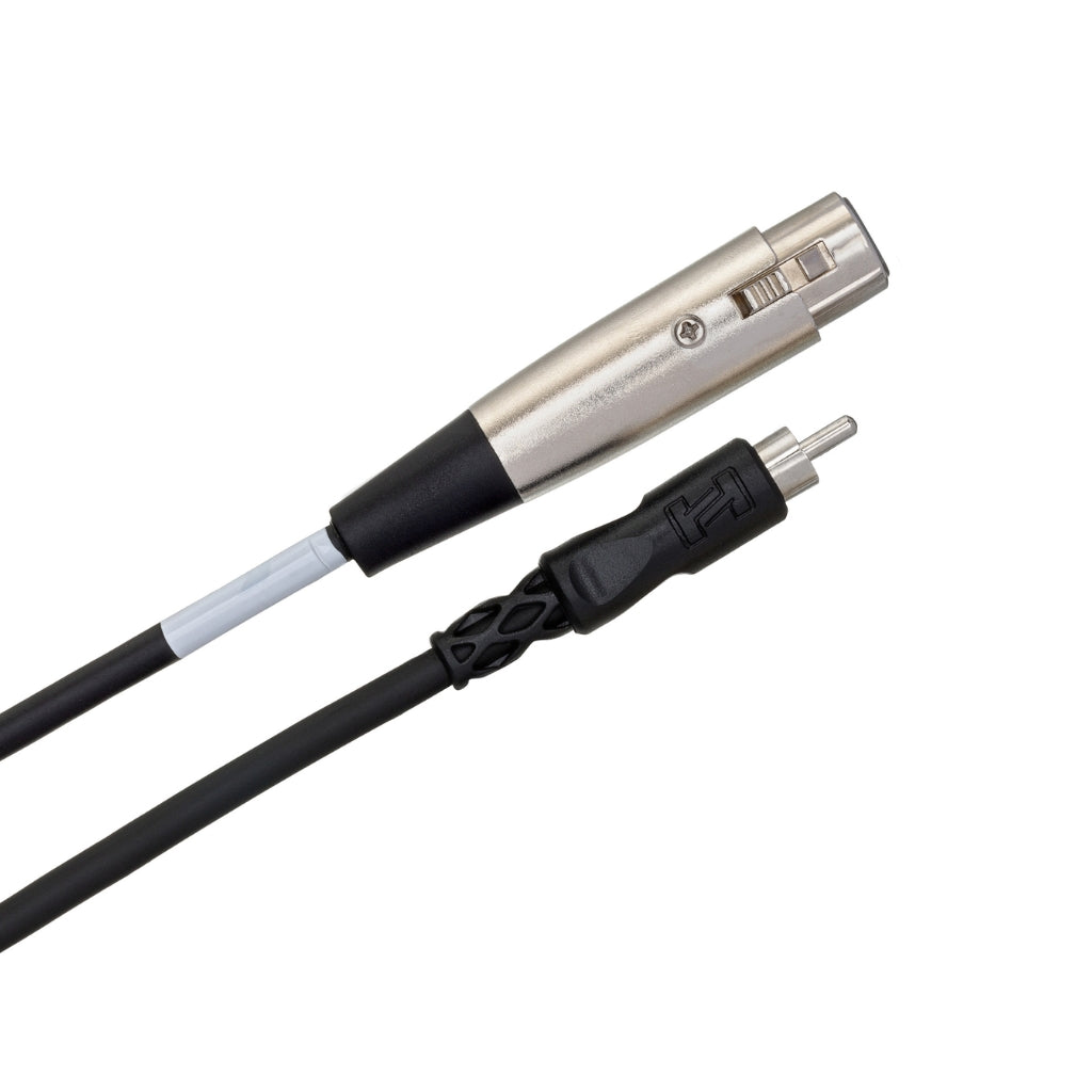 Hosa Technology - XLR3F to RCA - Unbalanced Interconnect Cable 15ft