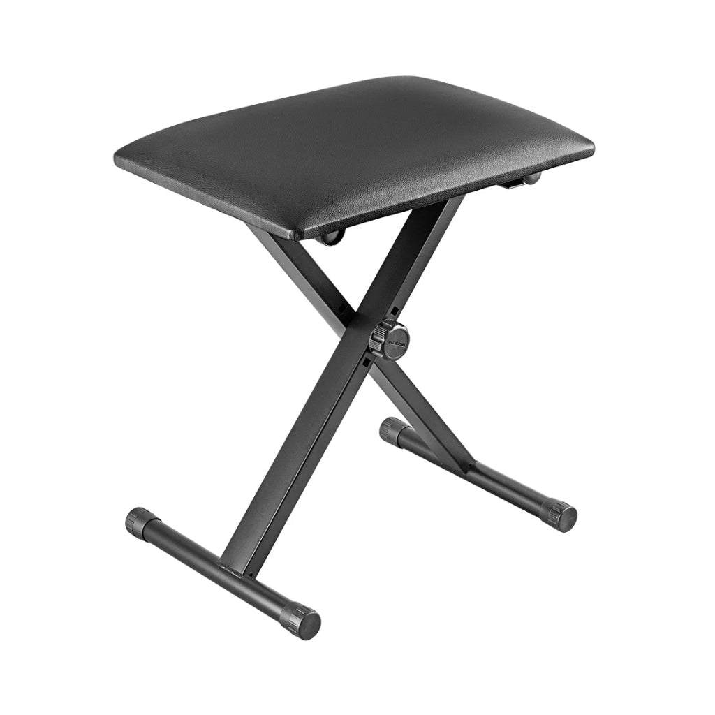 XTR XKT42 Padded Lightweight Keyboard Stool - Black Piano &amp; Keyboard Benches Sky Music