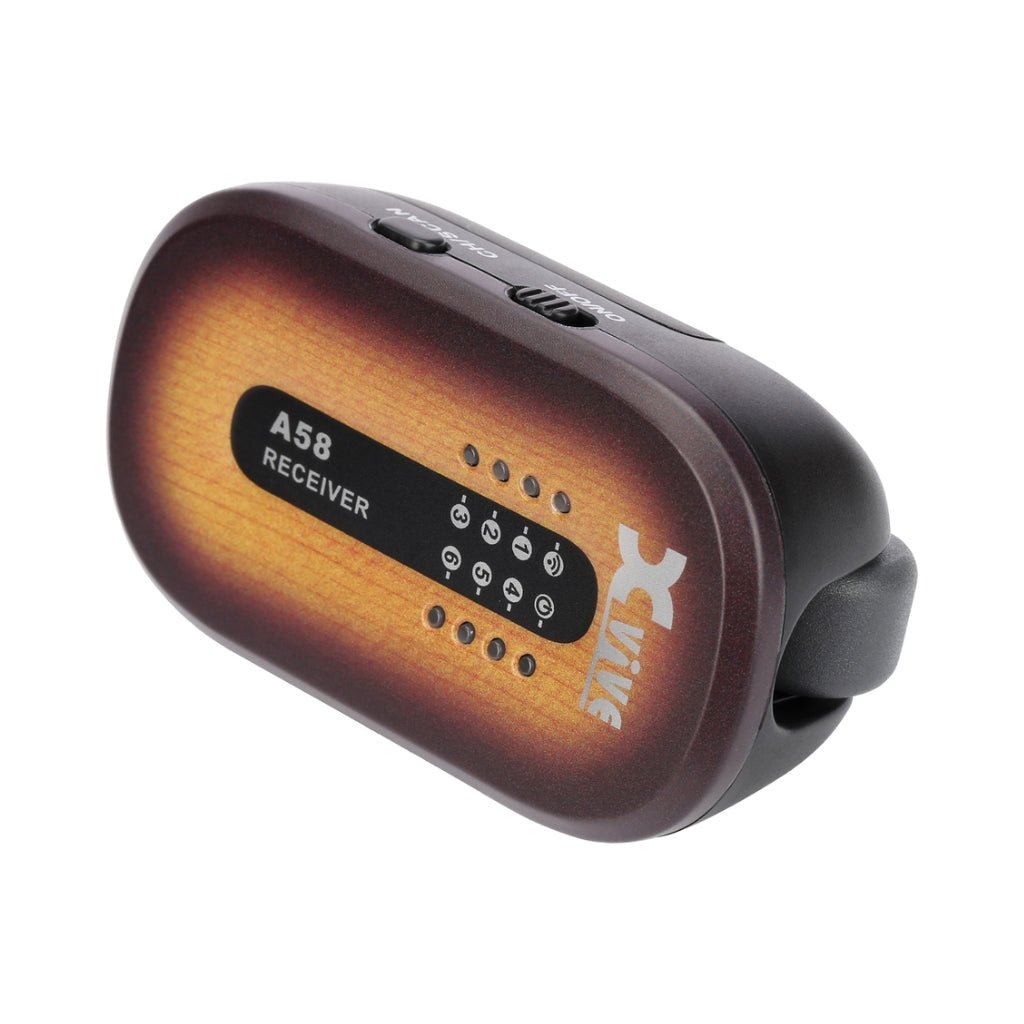 Xvive A58 Wireless Guitar System - Sunburst Wireless Systems Sky Music