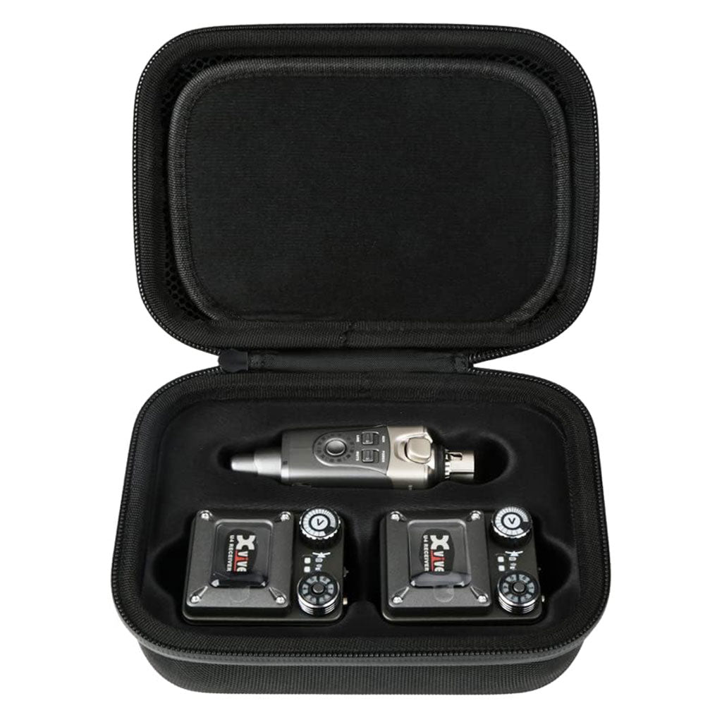 XVIVE CU4R2 Hard Travel Case for U4R2 Wireless System