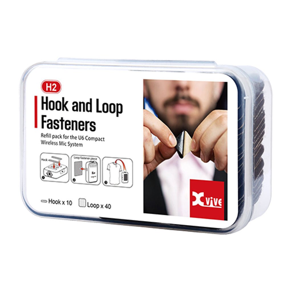 XVIVE H2 Hook and Loop Fasteners Kit for U6 ACCESSORIES Sky Music