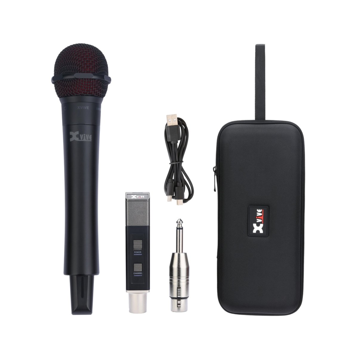 Xvive M5 Digital Wireless Handheld Microphone System - 5.8GHz Wireless Systems Sky Music