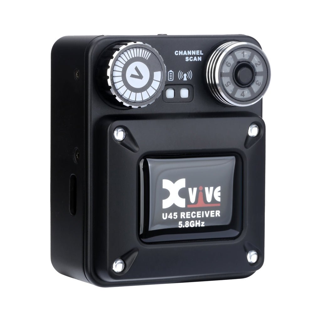 Xvive U45 In-Ear Monitor System 5.8Ghz - Black IEM Systems Sky Music