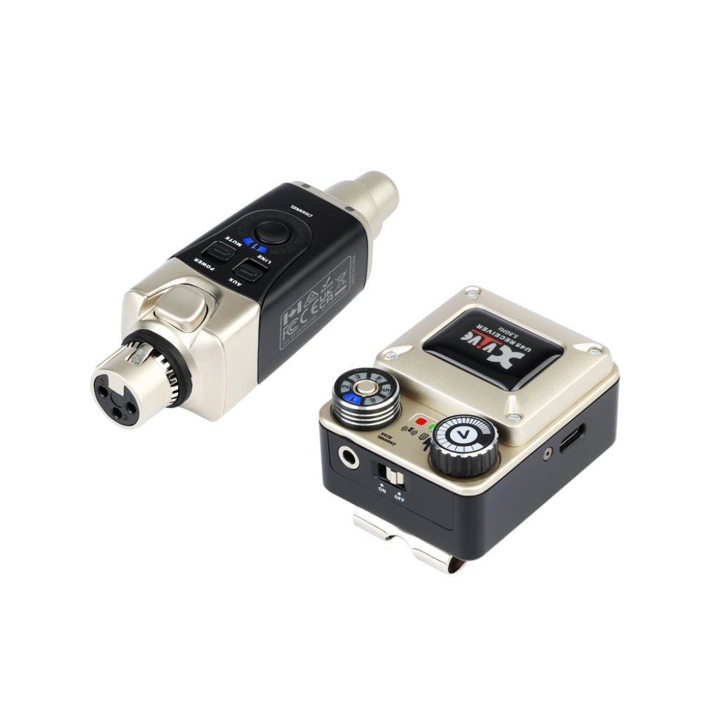 Xvive U45 Wireless In-ear Monitoring System - 5.8GHz IEM Systems Sky Music