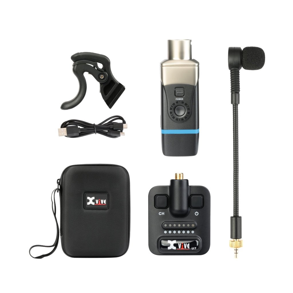 Xvive U7 Saxophone and Trumpet Wireless System Wireless Systems Sky Music