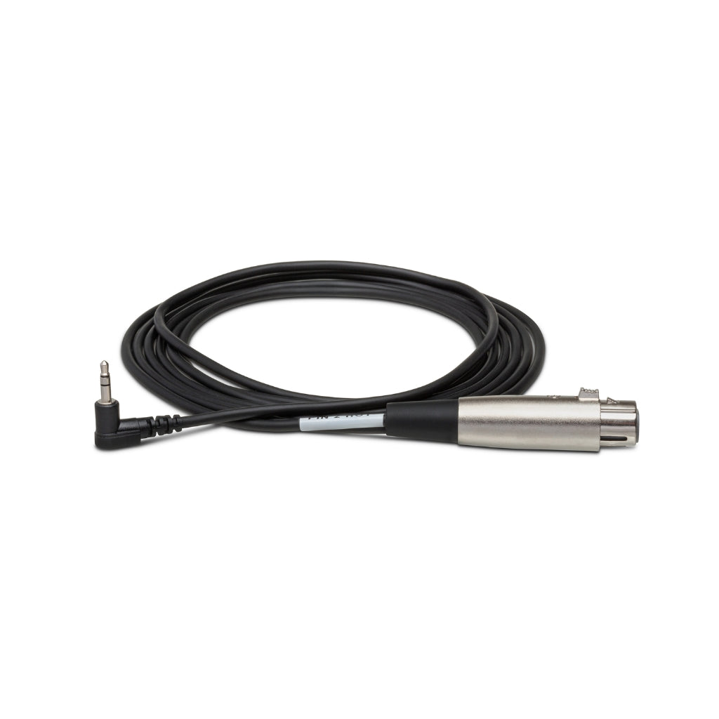 Hosa Technology - XLR3F to Right-angle XLR3M - Balanced Interconnect Cable 1.5ft