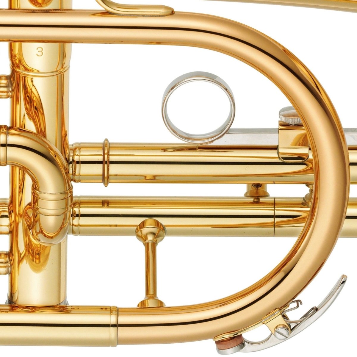 Yamaha 2330III B-flat Cornet - Yellow Brass Bell, Gold Lacquer Cornet Sky Music