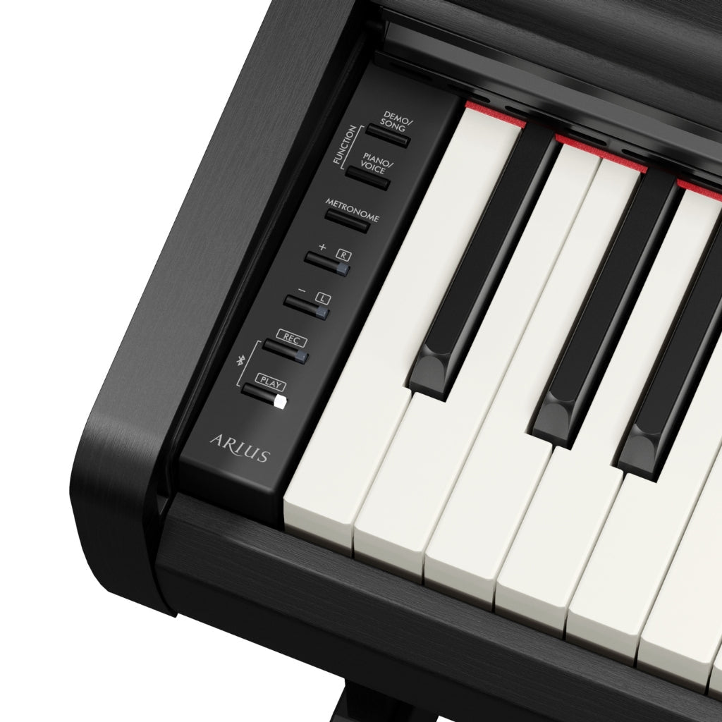 Yamaha Arius YDP-146 88-key Upright Digital Piano with Bench - Black Digital Pianos Sky Music