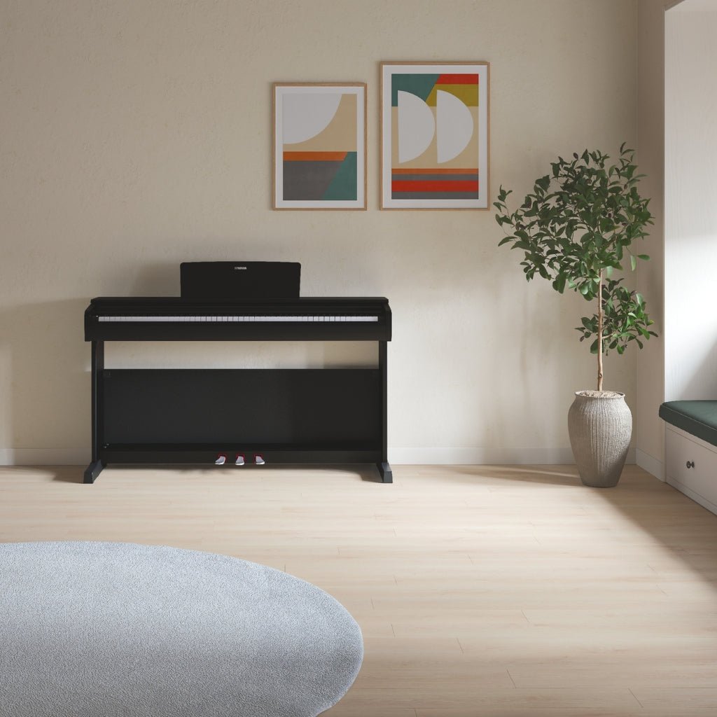 Yamaha Arius YDP-146 88-key Upright Digital Piano with Bench - Black Digital Pianos Sky Music