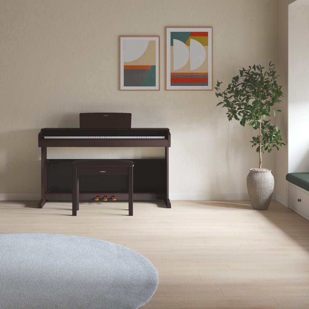 Yamaha Arius YDP-146 88-key Upright Digital Piano with Bench - Rosewood Digital Pianos Sky Music