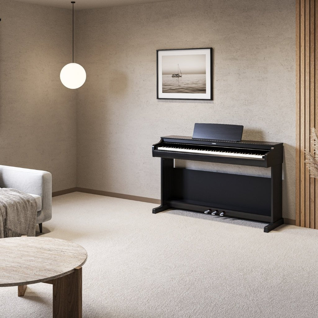 Yamaha Arius YDP-166 88-key Upright Digital Piano with Bench - Black Digital Pianos Sky Music