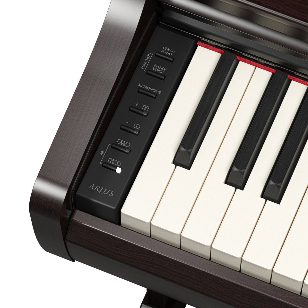 Yamaha Arius YDP-166 88-key Upright Digital Piano with Bench - Rosewood Digital Pianos Sky Music