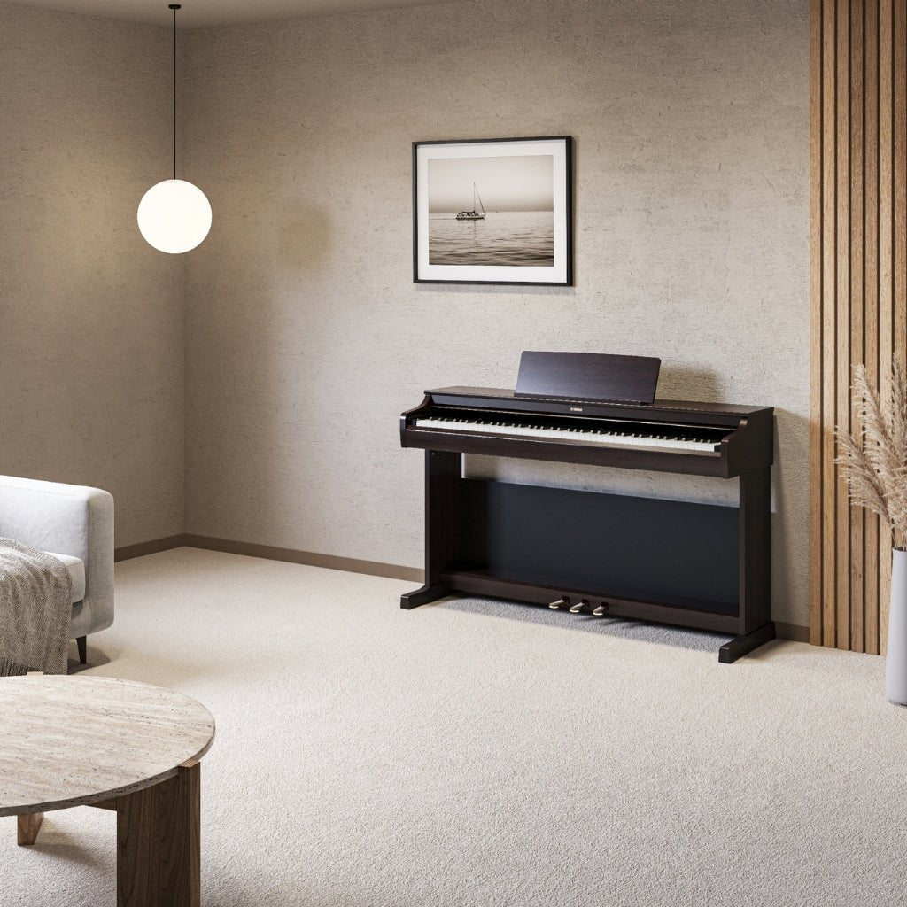Yamaha Arius YDP-166 88-key Upright Digital Piano with Bench - Rosewood Digital Pianos Sky Music