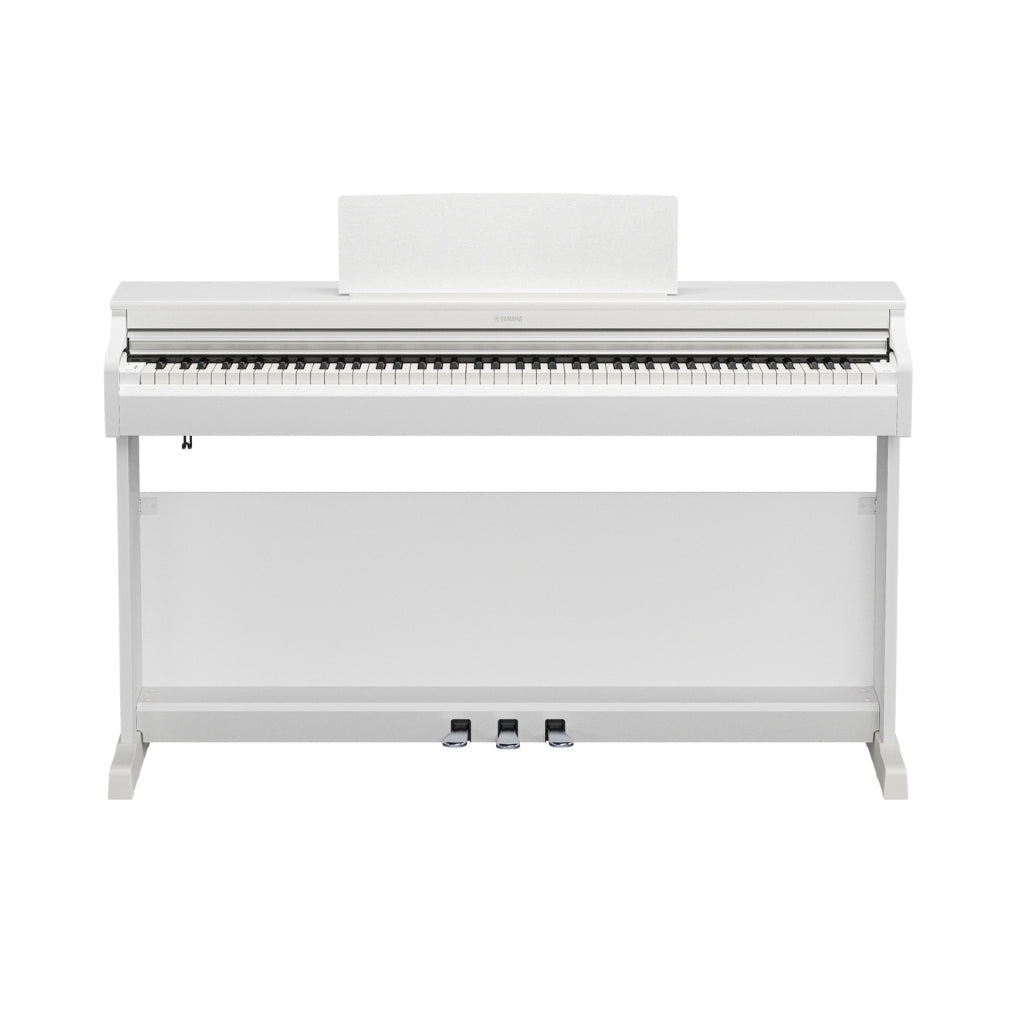 Yamaha Arius YDP-166 88-key Upright Digital Piano with Bench - White Digital Pianos Sky Music