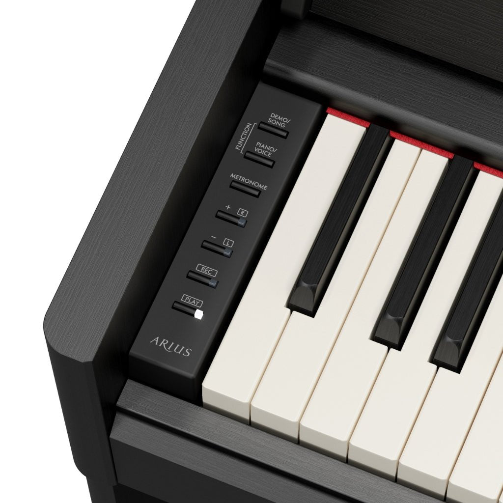 Yamaha Arius YDP-S56 88-key Slim Upright Digital Piano - Black Digital Pianos Sky Music