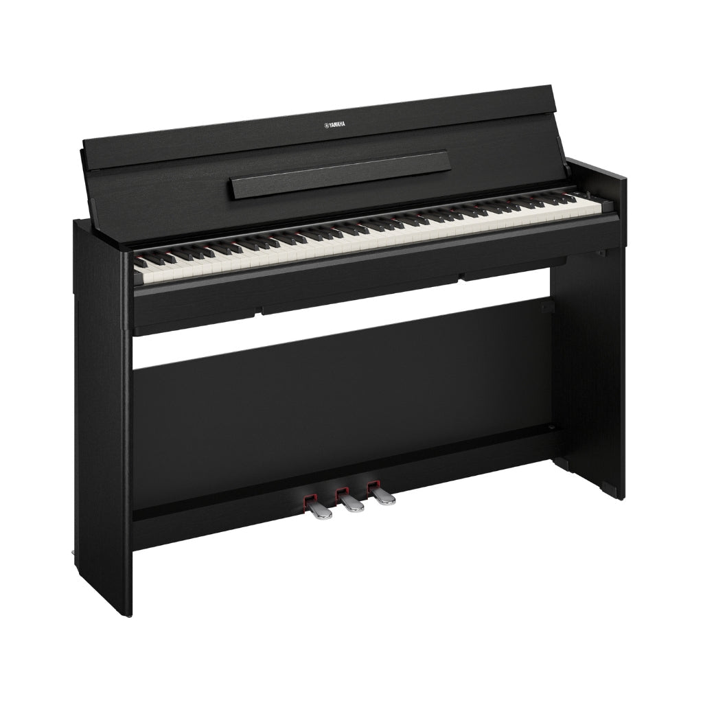 Yamaha Arius YDP-S56 88-key Slim Upright Digital Piano - Black Digital Pianos Sky Music