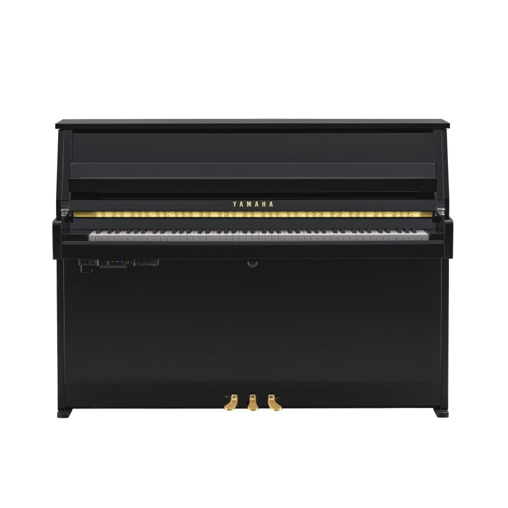 Yamaha B10 TC3 110cm TransAcoustic Upright Piano - Polished Ebony Acoustic Pianos Sky Music