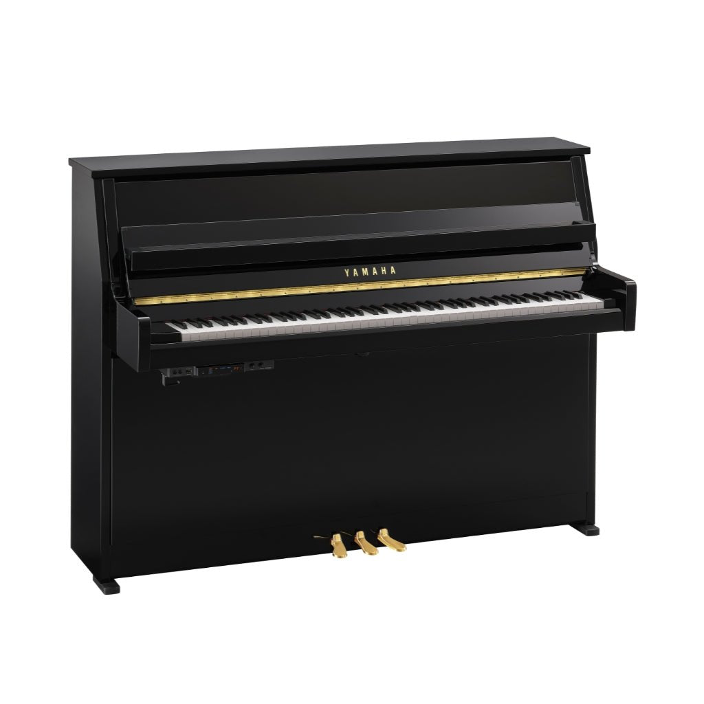 Yamaha B10 TC3 110cm TransAcoustic Upright Piano - Polished Ebony Acoustic Pianos Sky Music