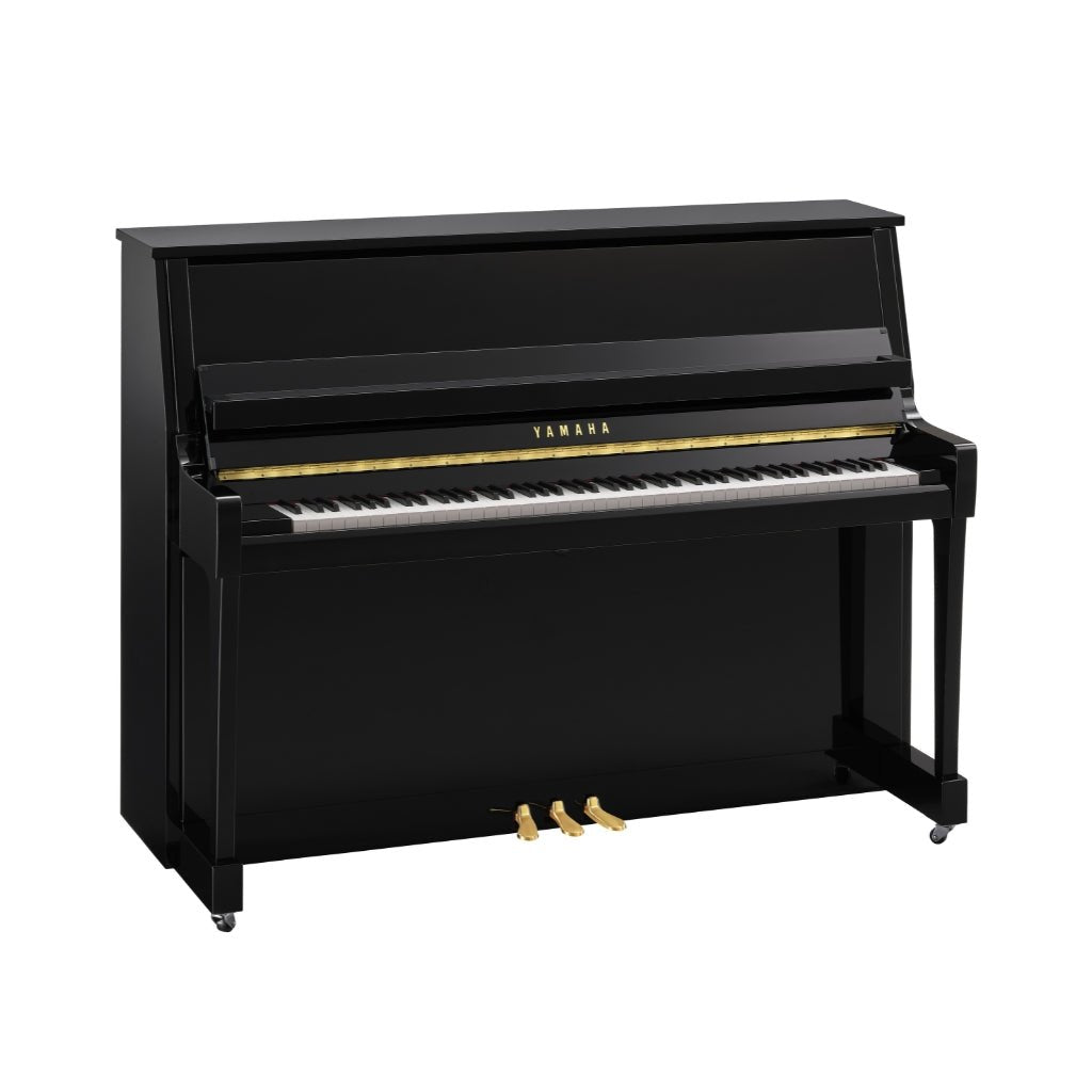 Yamaha B20 116cm Upright Piano - Polished Ebony Acoustic Pianos Sky Music
