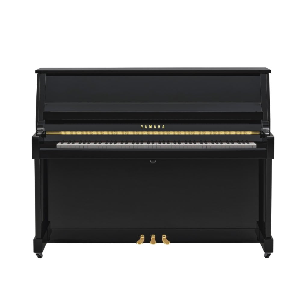 Yamaha B20 116cm Upright Piano - Polished Ebony Acoustic Pianos Sky Music