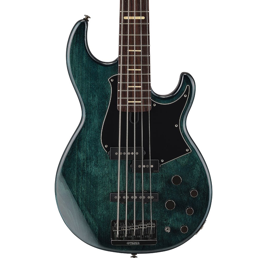 Yamaha BB735A 5-String Bass Guitar - Indigo Blue Bass Guitars Sky Music