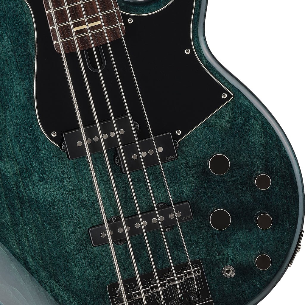 Yamaha BB735A 5-String Bass Guitar - Indigo Blue Bass Guitars Sky Music