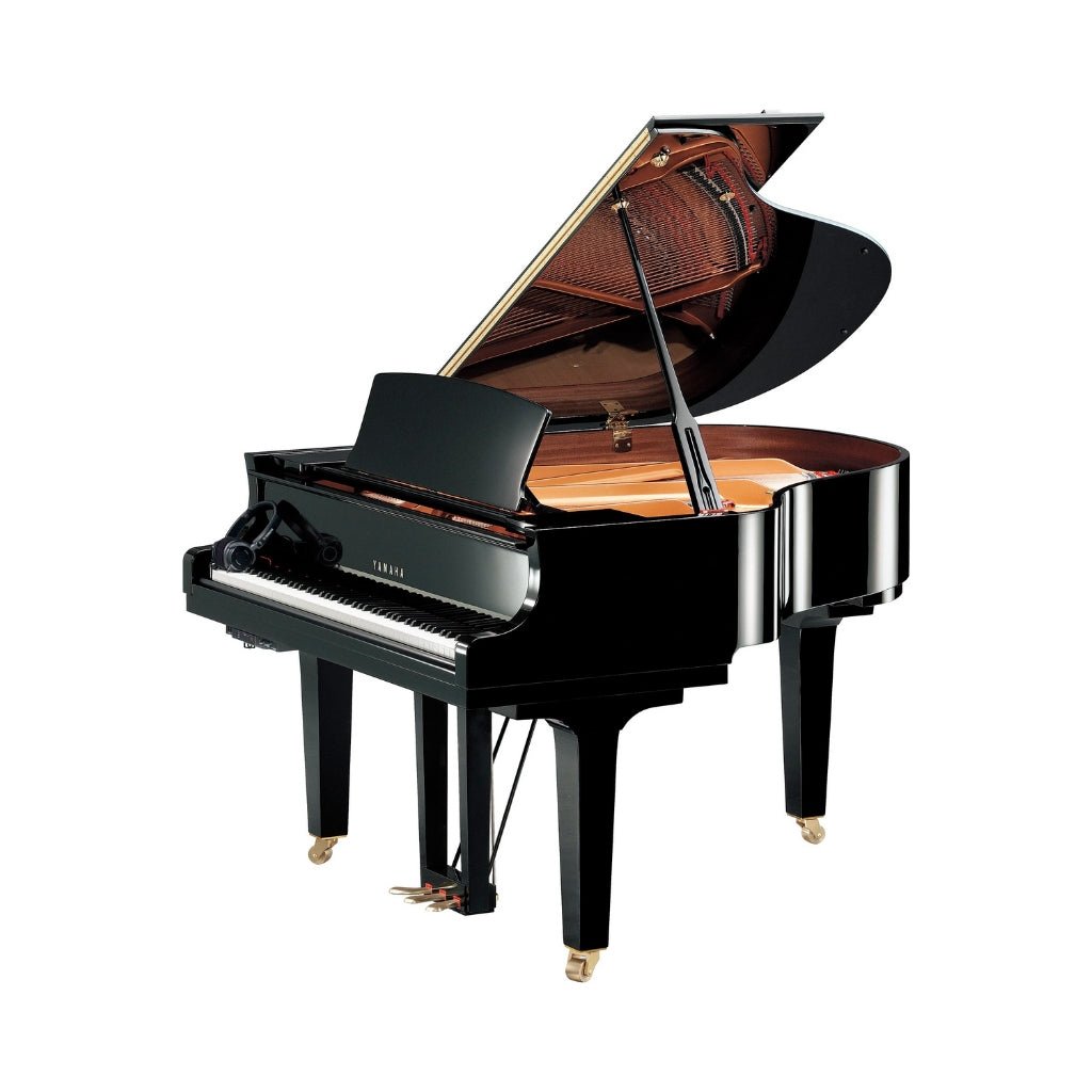 Yamaha C1XSH3PE 161cm Professional Baby Grand Piano with SH3 silent system in Polished Ebony Acoustic Pianos Sky Music