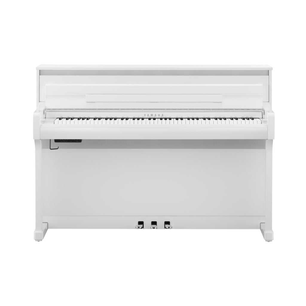 Yamaha CLP885PWH Clavinova Digital Piano - Polished White Digital Pianos Sky Music