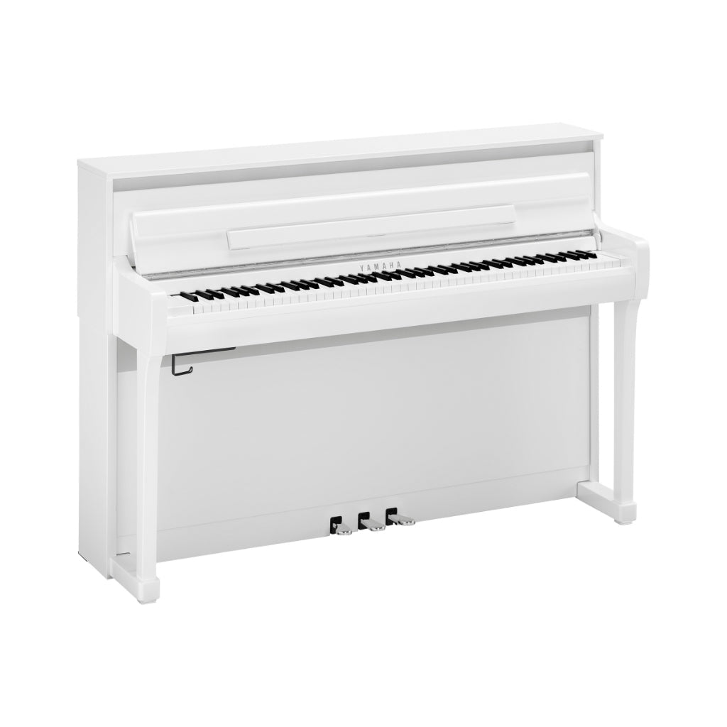Yamaha CLP885PWH Clavinova Digital Piano - Polished White Digital Pianos Sky Music