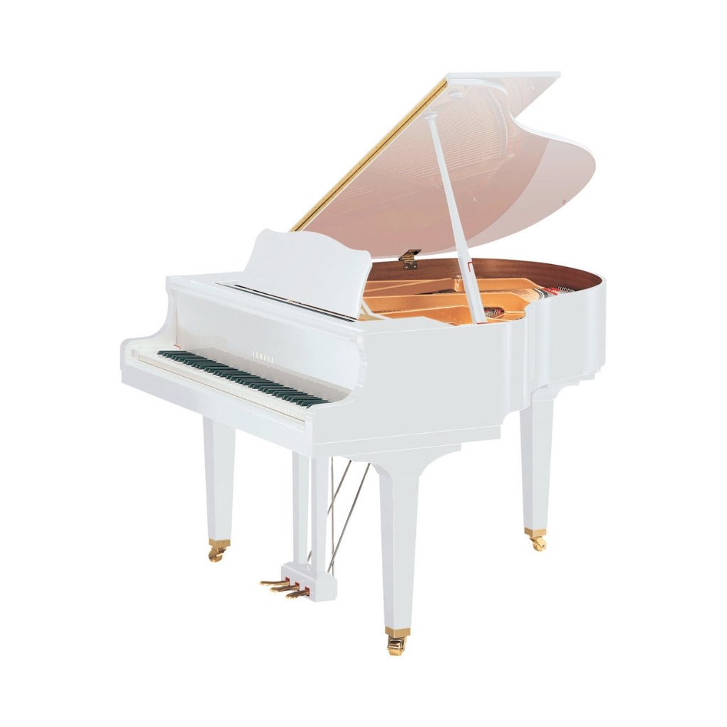 Yamaha DGC2ENSTPWH 173cm Grand Piano Disklavier Enspire Standard in Polished White Acoustic Pianos Sky Music