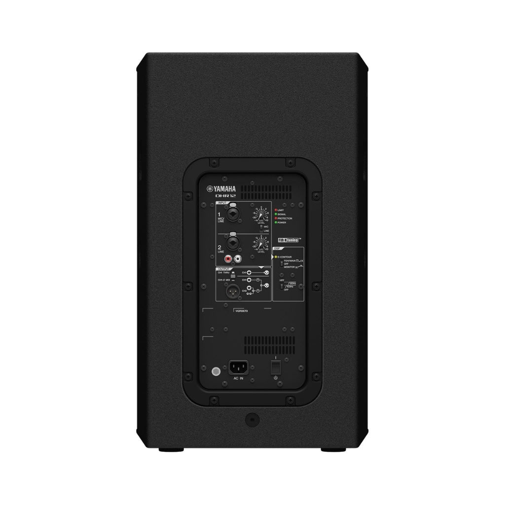 Yamaha DHR12 1000W 12-inch Powered Loudspeaker PA Speakers Sky Music