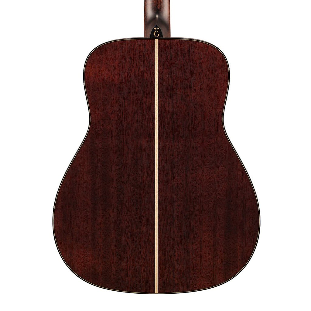 Yamaha FG9 Mahogany Dreadnought Acoustic Guitar with Case - Natural Acoustic Guitars Sky Music