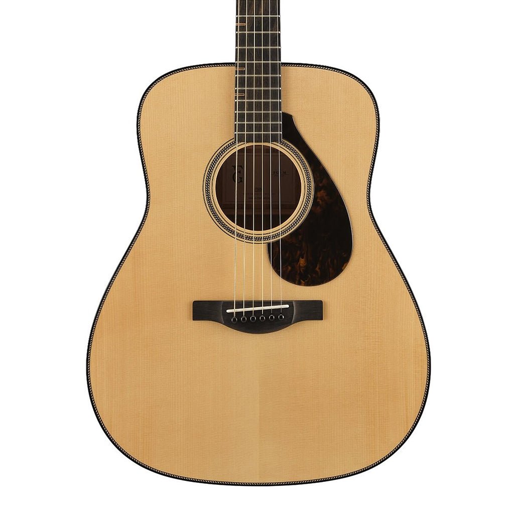 Yamaha FG9 Mahogany Dreadnought Acoustic Guitar with Case - Natural Acoustic Guitars Sky Music