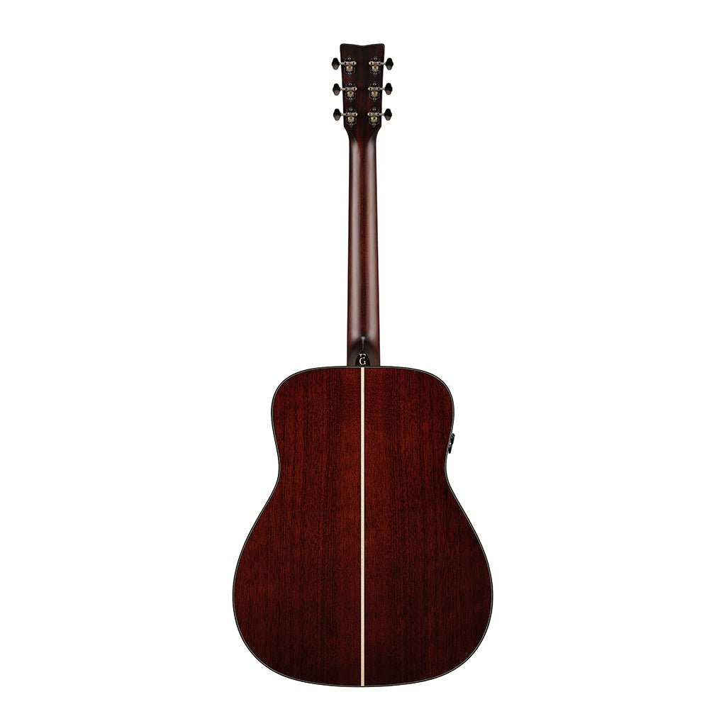 Yamaha FG9 MX Dreadnought with Atmosfeel Pickup - Natural, Ebony Fingerboard Acoustic Guitars Sky Music