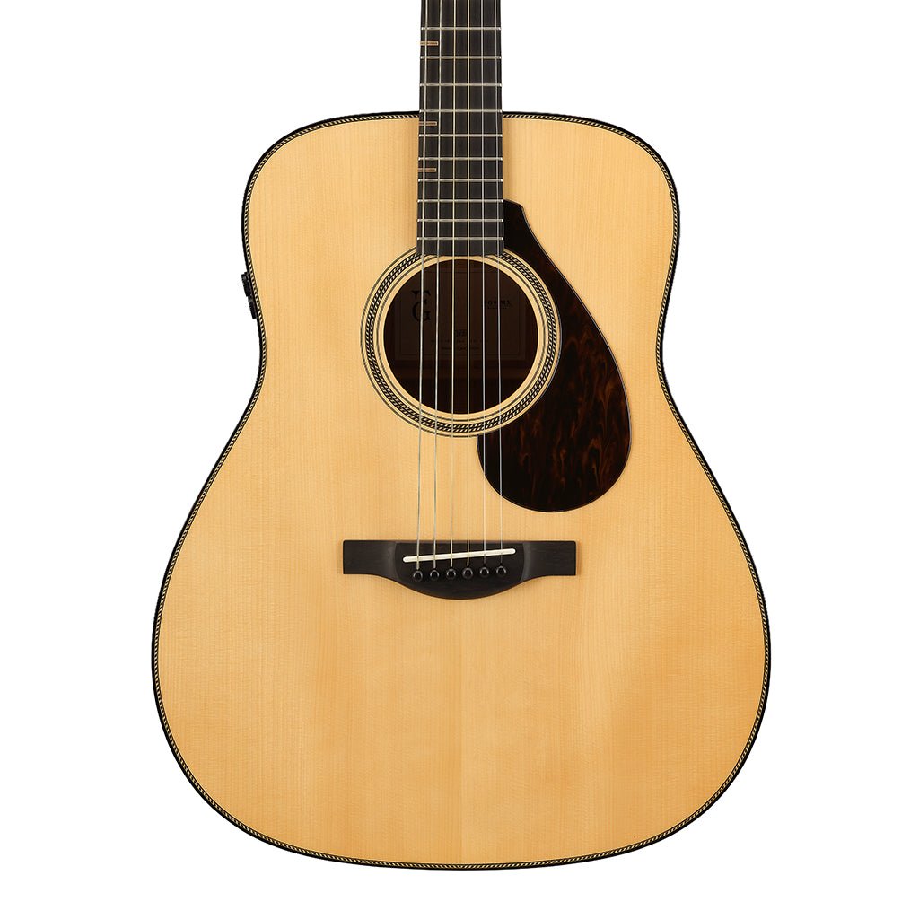 Yamaha FG9 MX Dreadnought with Atmosfeel Pickup - Natural, Ebony Fingerboard Acoustic Guitars Sky Music