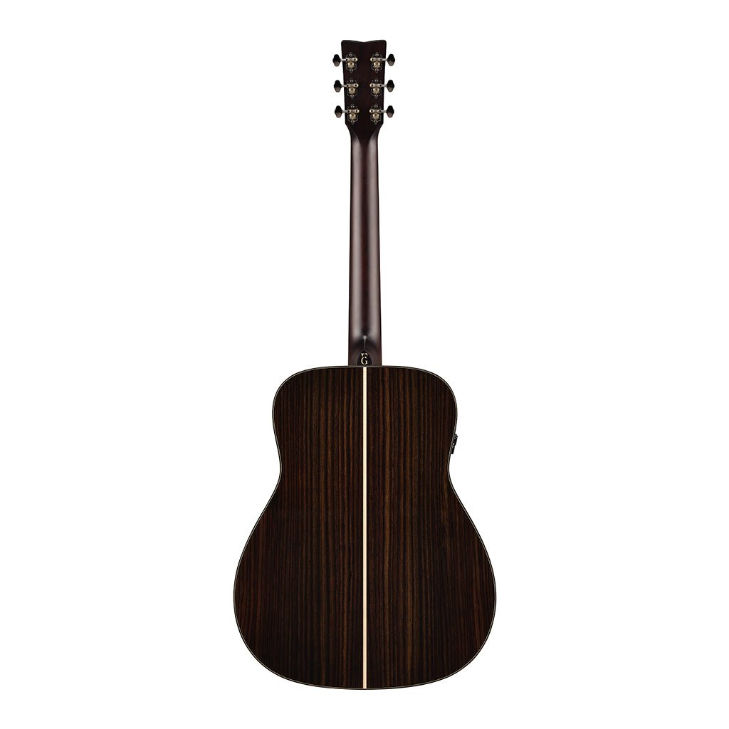 Yamaha FG9 RX Dreadnought with Atmosfeel Pickup - Natural, Ebony Fingerboard Acoustic Guitars Sky Music
