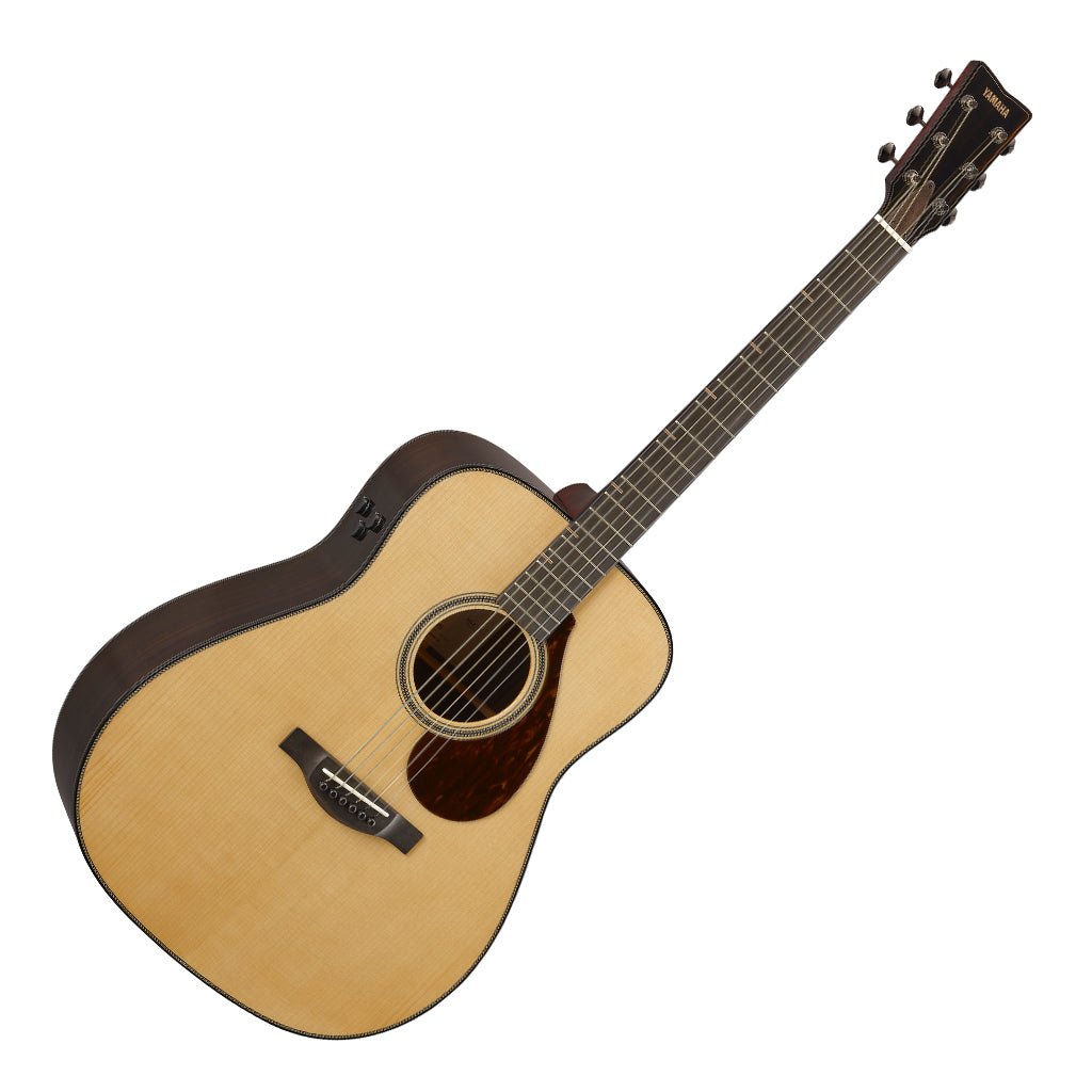 Yamaha FG9 RX Dreadnought with Atmosfeel Pickup - Natural, Ebony Fingerboard Acoustic Guitars Sky Music