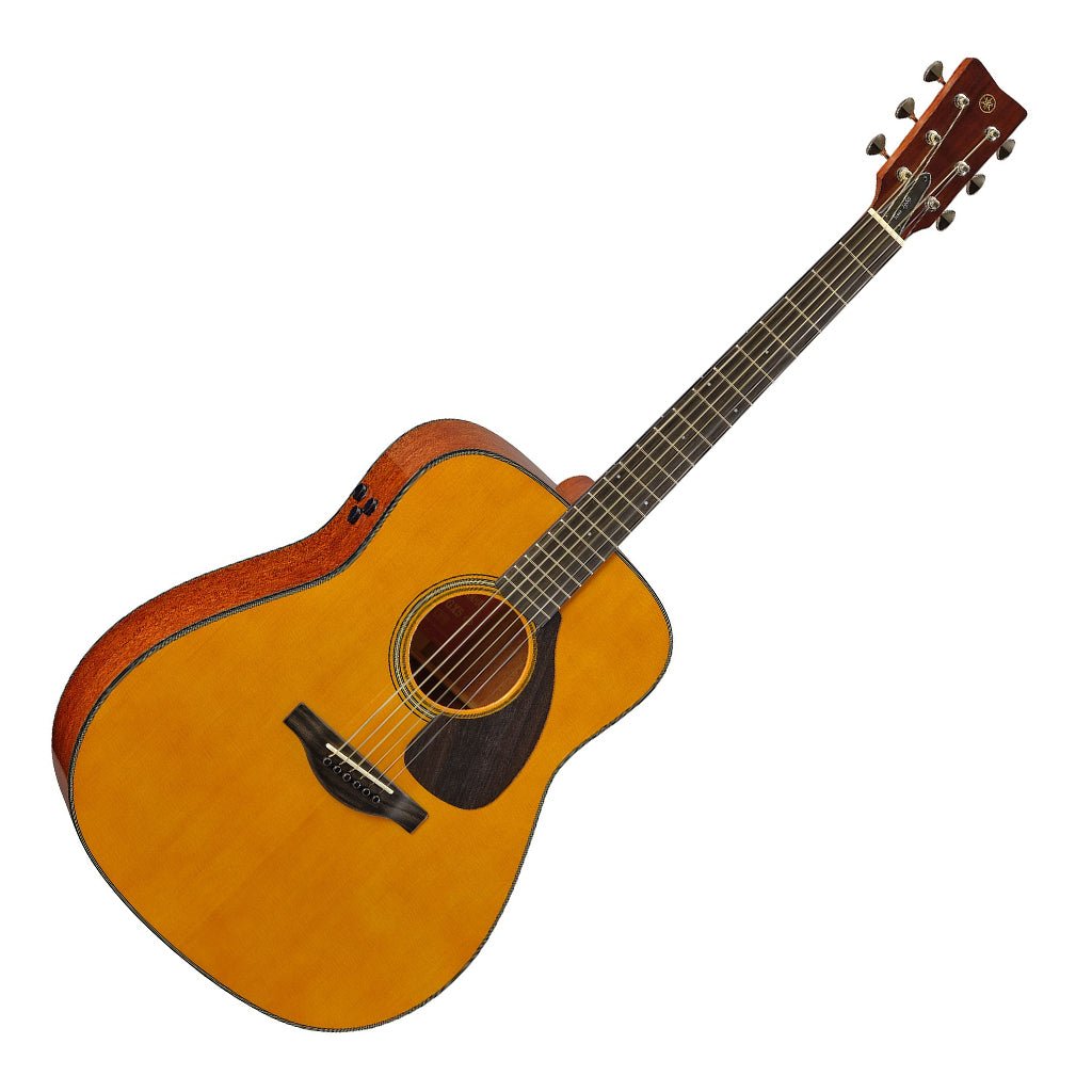 Yamaha FGX5 Red Label Vintage Natural Gloss Acoustic Guitar Acoustic Guitars Sky Music