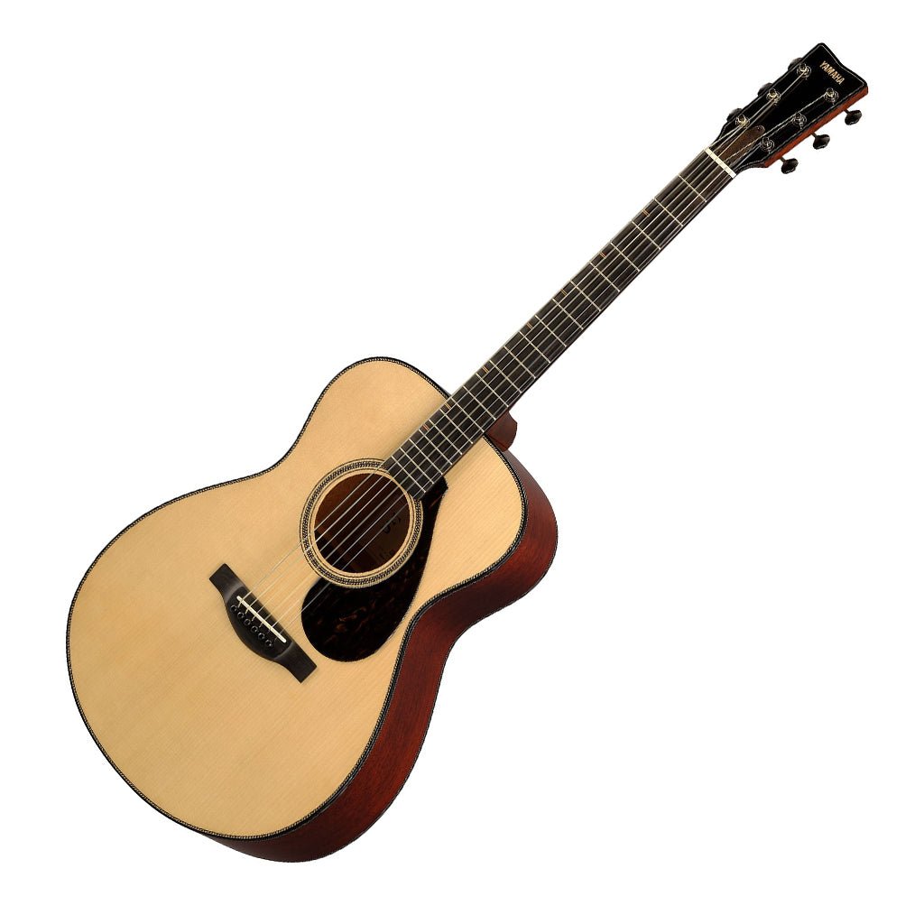 Yamaha FS9 Mahogany Concert Acoustic Guitar with Case - Natural Acoustic Guitars Sky Music