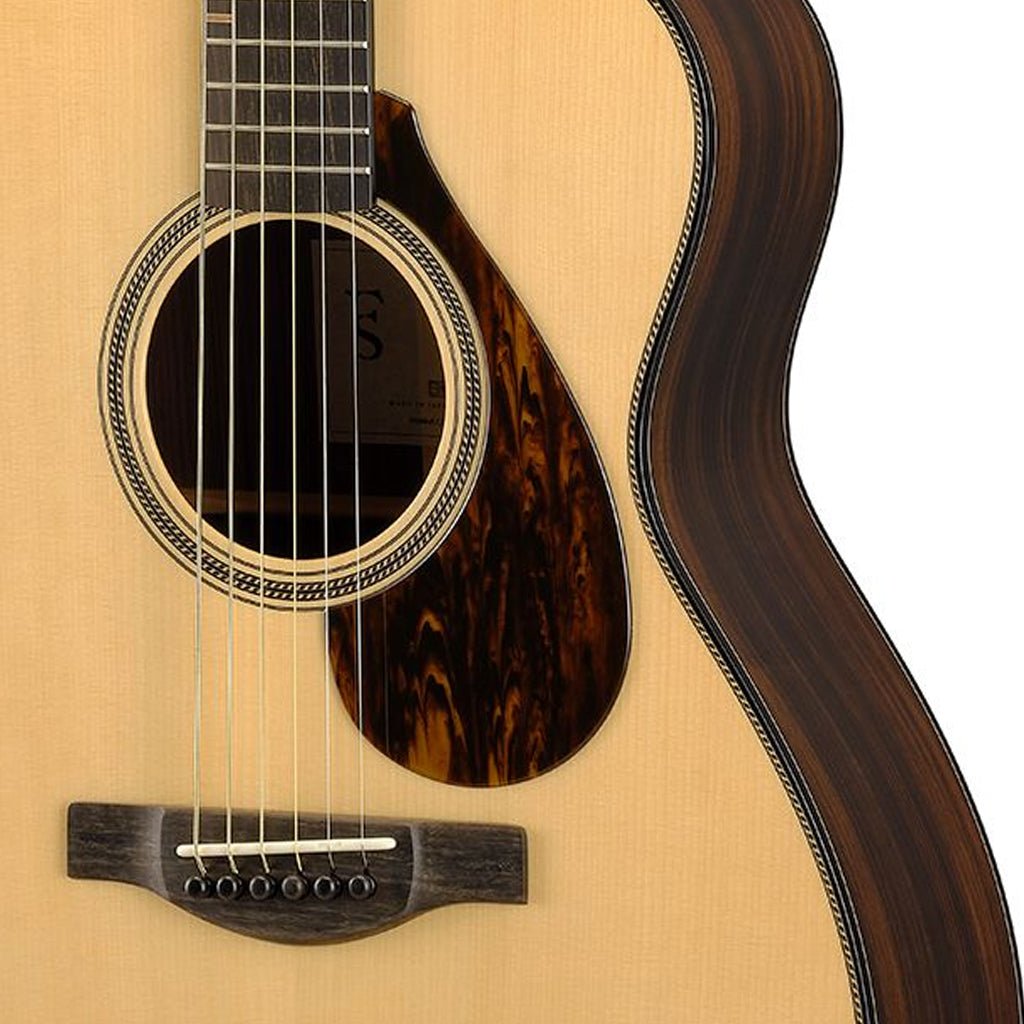 Yamaha FS9 Rosewood Concert Acoustic Guitar with Case - Natural Acoustic Guitars Sky Music