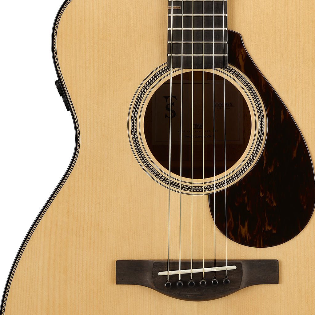 Yamaha FS9 RX Concert with Atmosfeel Pickup - Natural, Ebony Fingerboard Acoustic Guitars Sky Music