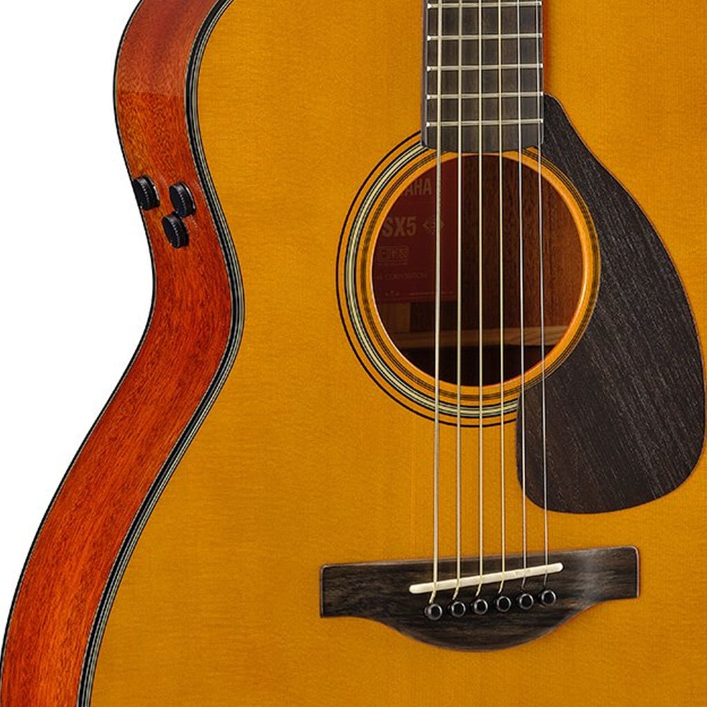 Yamaha FSX5 Red Label Vintage Natural Gloss Acoustic Guitar Acoustic Guitars Sky Music
