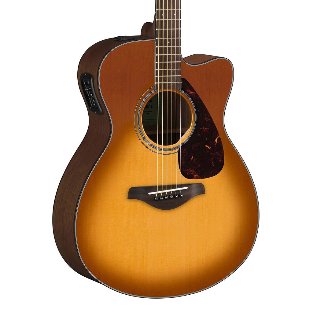 Yamaha FSX800C Concert Cutaway - Sandburst Acoustic Guitars Sky Music