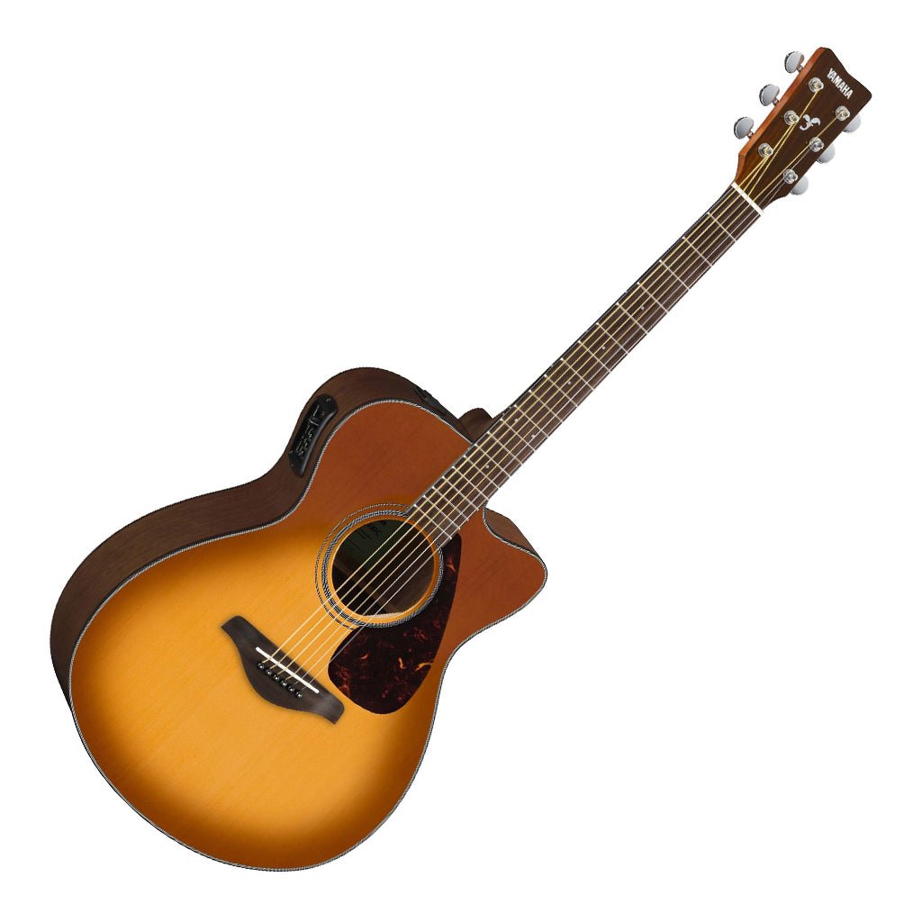 Yamaha FSX800C Concert Cutaway - Sandburst Acoustic Guitars Sky Music