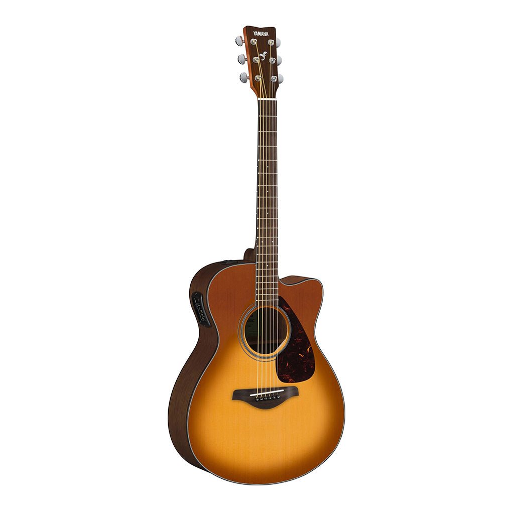 Yamaha FSX800C Concert Cutaway - Sandburst Acoustic Guitars Sky Music