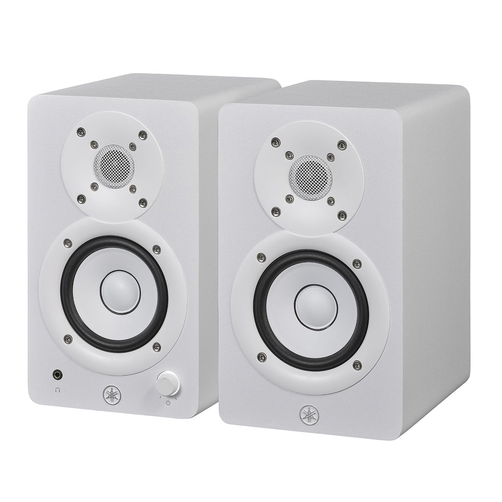 Yamaha HS3 - 3.5" Studio Monitor Pair - White Studio Monitors Sky Music
