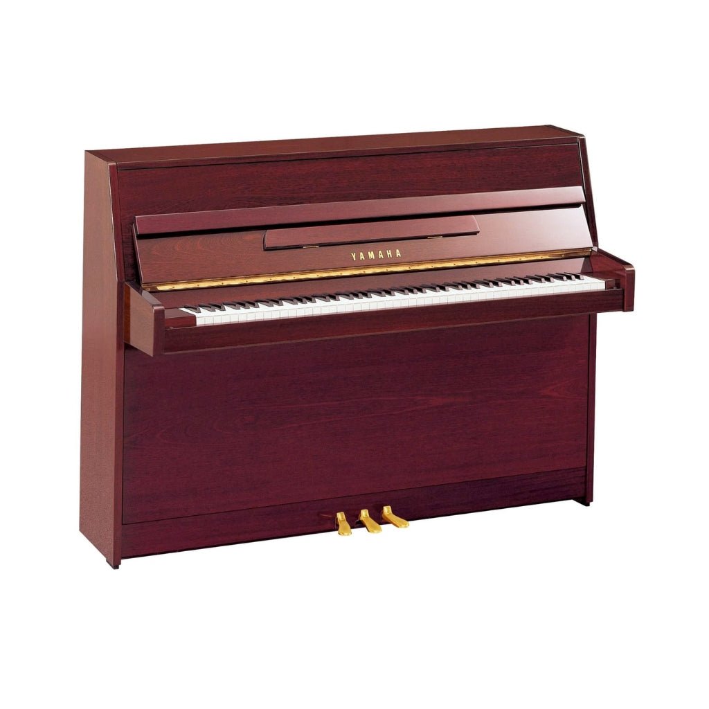 Yamaha JU109SC3PM 109cm Upright Piano with SC3 silent system in Polished Mahogany Acoustic Pianos Sky Music